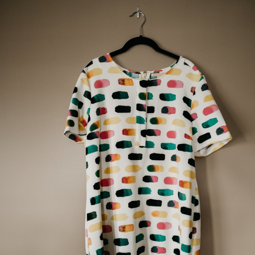 Gibson Latimer Multi-colored Pant Stroke Dress